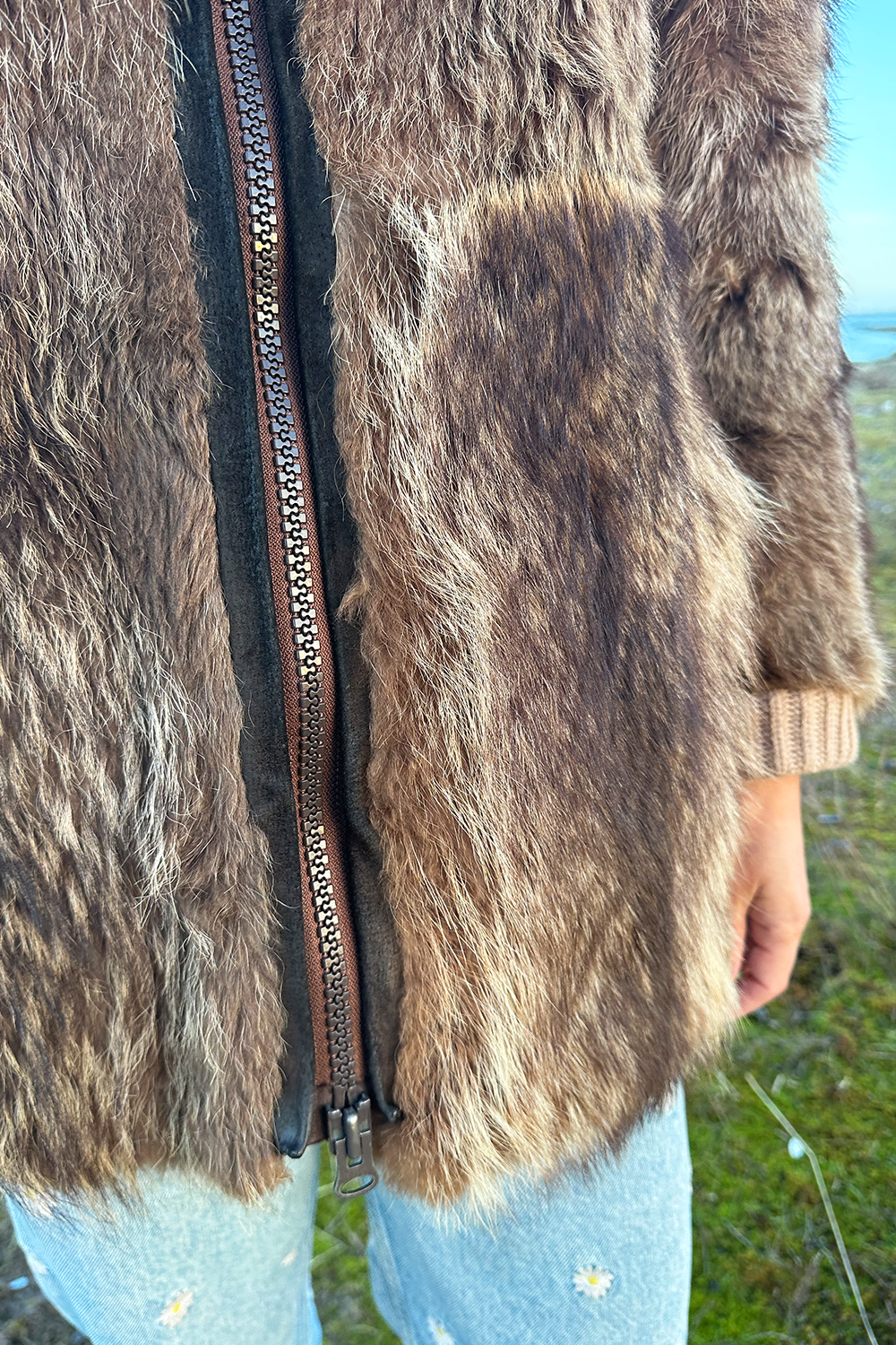 Finnraccoon jakke - Vintage