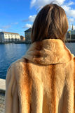 Beige mink swinger - Vintage