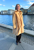 Beige mink swinger - Vintage