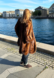Brun swinger mink - Vintage