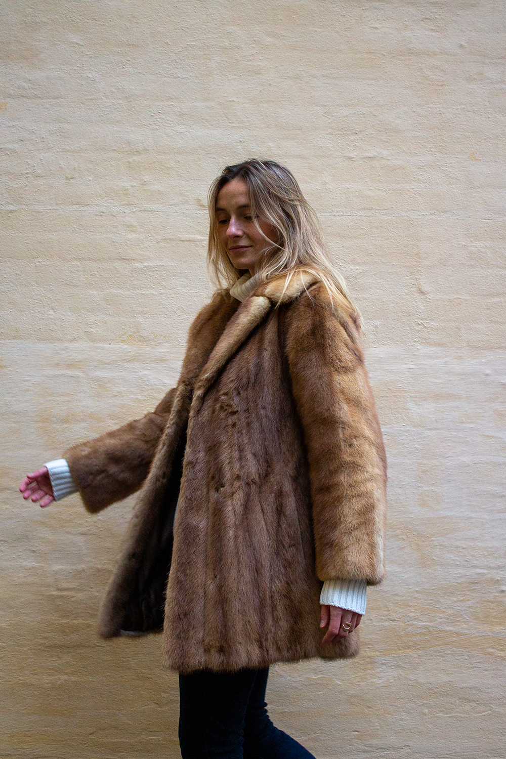 Vintage top mink coat