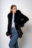 Fluffy mink pels