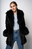 Fluffy mink pels
