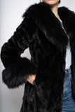 Fluffy mink pels