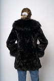 Fluffy mink pels