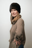 Mahogany mink hat