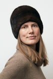 Mahogany mink hat