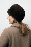 Mahogany mink hat